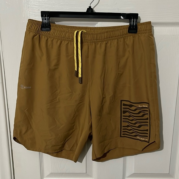Run Amok Follow The Stream 7"  Baja Run Shorts - Picture 1 of 7